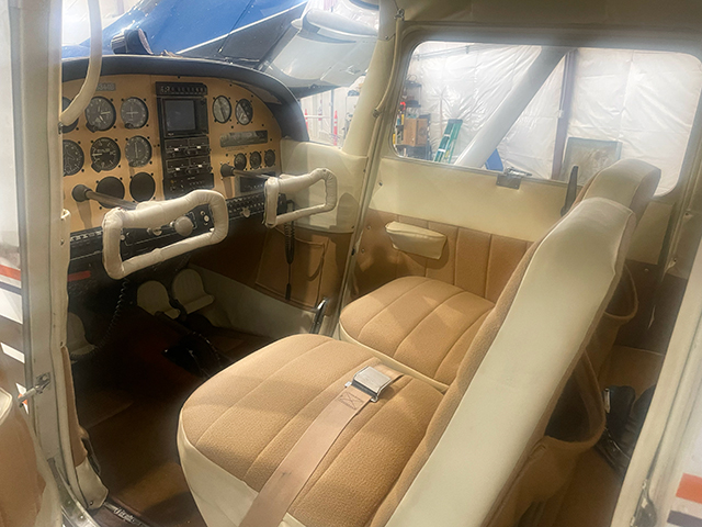 1957 Cessna 182 S/N 34244 - Interior View #1